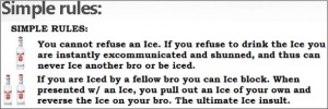 Bros Icing Bros official rules